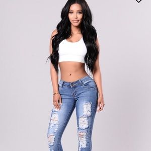 Band new fashion nova jeans